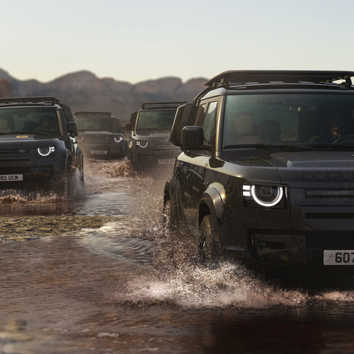 2027 Land Rover Defender 110 Trophy Edition Front View